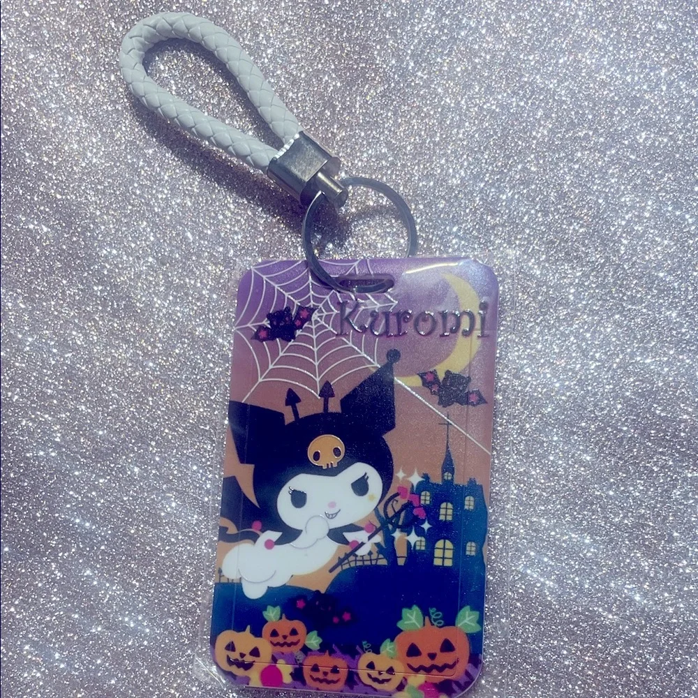 💜kuromi Halloween lanyard keychain 💜